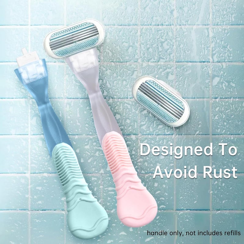 TEITEAI 2 Pack Replacement Razor Handle Compatible with Venus only, Pink - Image 5